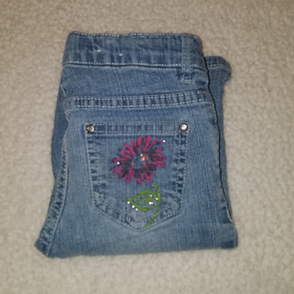 💕 Lightwash Arizona Jean Co Girls Bermuda Shorts